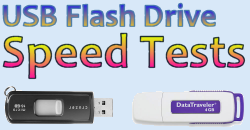 USB Flash Drive Speed Tests - 2 GB Group